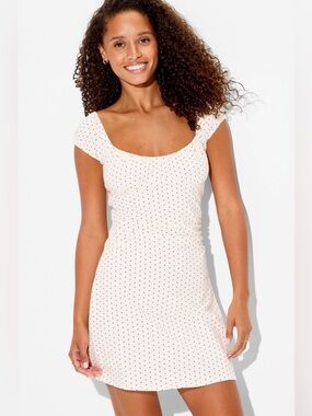 Polka Dot Mini A-line Dress Wild Fable NWT szS